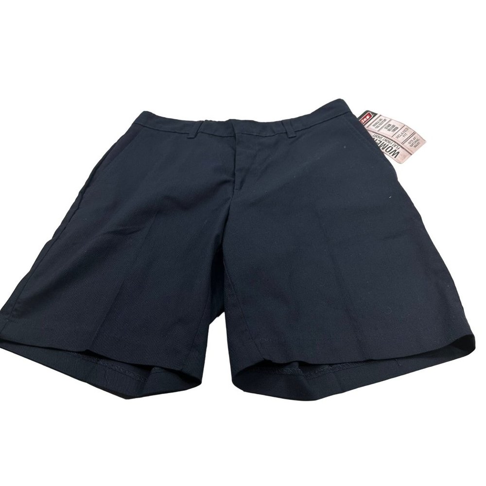 Dickies Women's Size 8 Flat Front Short Blue New With Tags